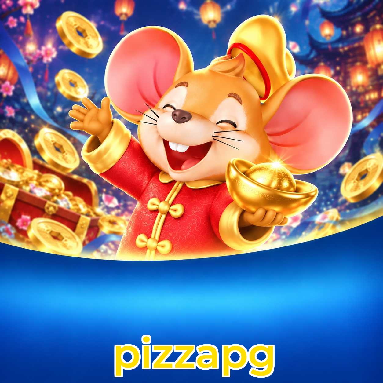 Interface mobile com Plushie Frenzy pizzapg